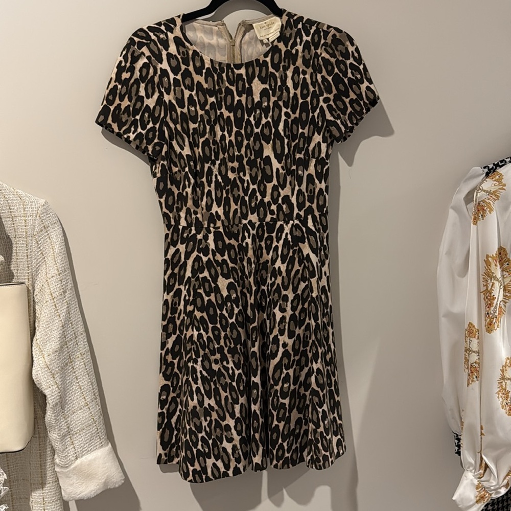 Kate Spade Leopard Print Dress